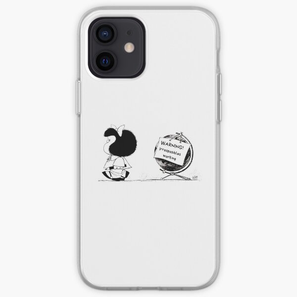 Mundo mafalda Funda blanda para iPhone