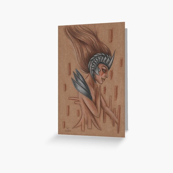 Stream of Consciousness Greeting Card