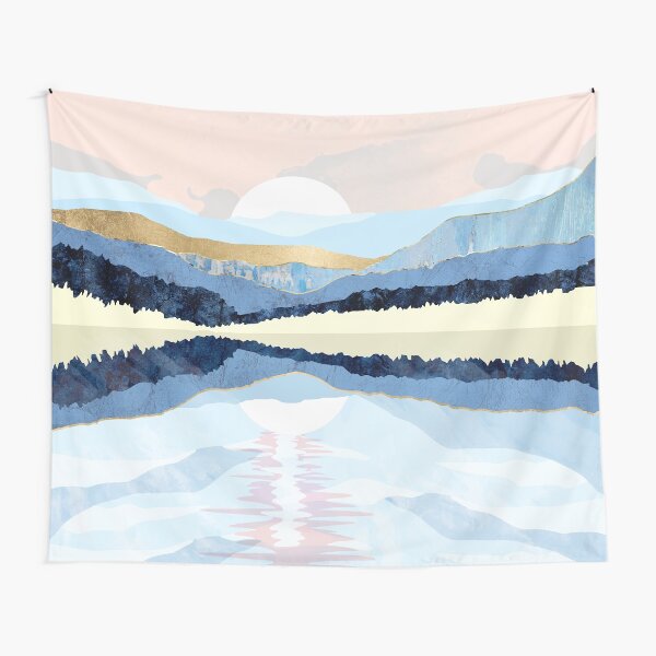 Winter Reflection Tapestry