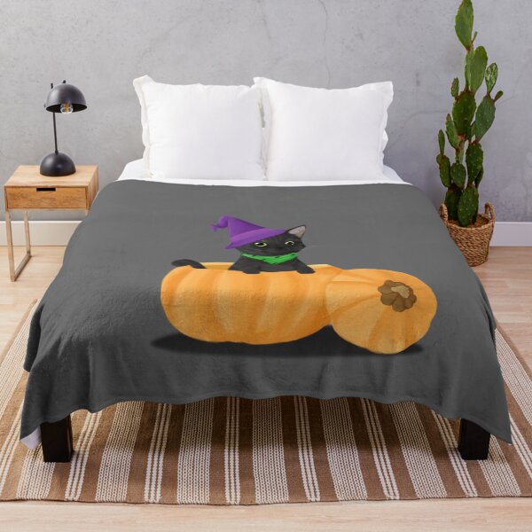 Item preview, Witchy Pumpkin Cat designed and sold by michelleachan.