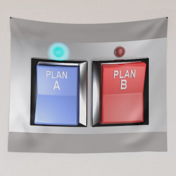 Item preview, Selection between plan A and plan B - 3D rendering designed and sold by carlotoffolo.