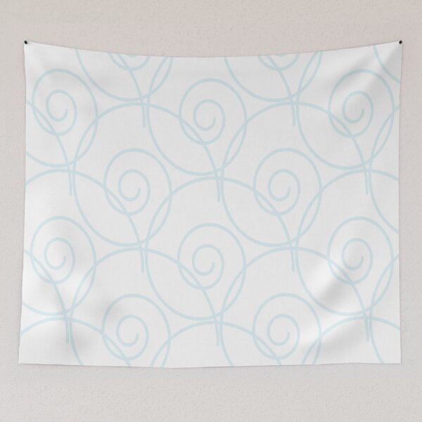 Item preview, Blue Swirl, Minimalism  designed and sold by Sharon Schwalbe.