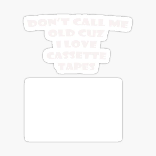 Cassette Skull Stickers Redbubble - 100 legit why is the teapot white roblox