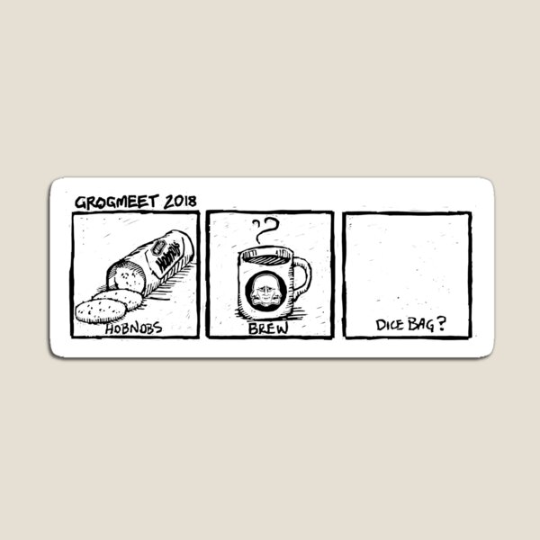 GROGMEET 2018 Magnet