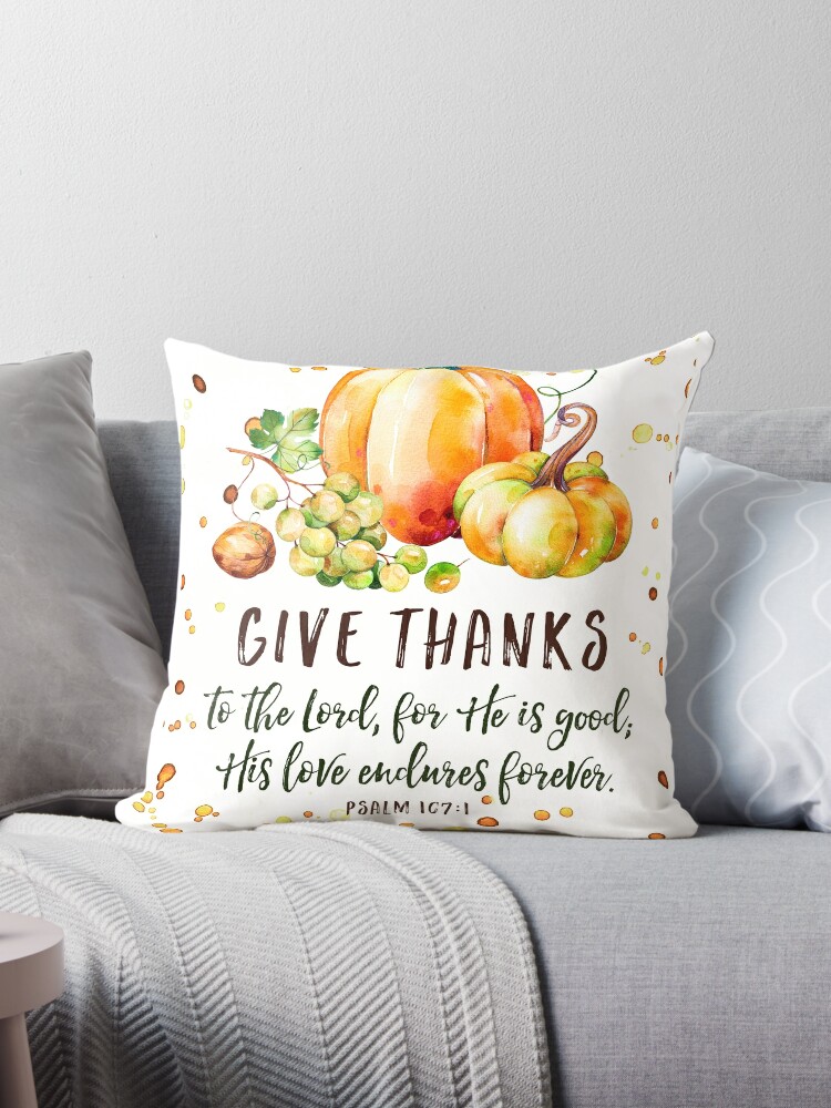 Halloween Pillow Covers 18x18 Set of 4 Happy Fall Pumpkin Halloween Pillows  Decorative Autumn Thanksgiving Quotes Thankful Grateful Blessed Throw