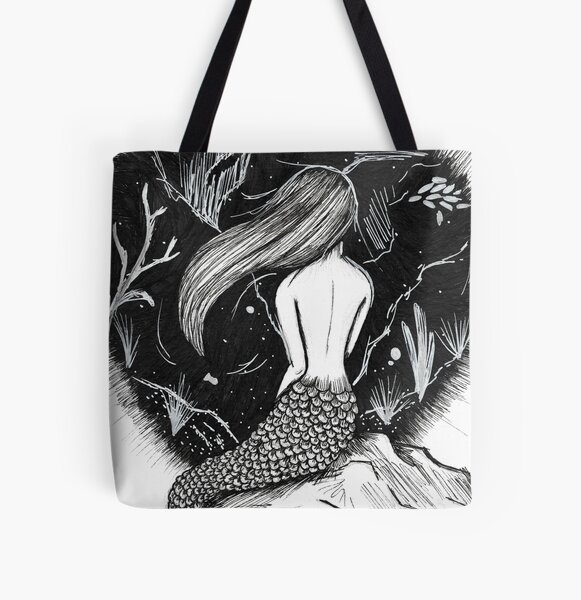 Underwater All Over Print Tote Bag