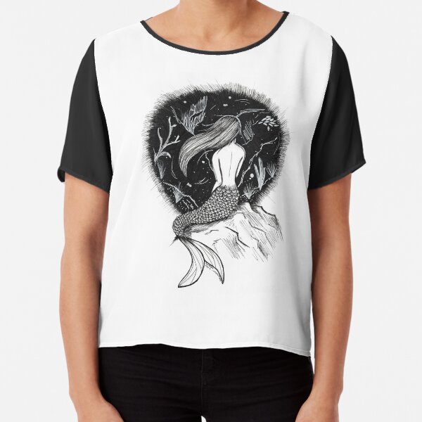 Underwater Chiffon Top