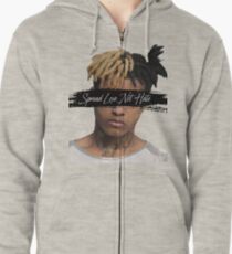 Spread Love, Not Hate! Zipped Hoodie