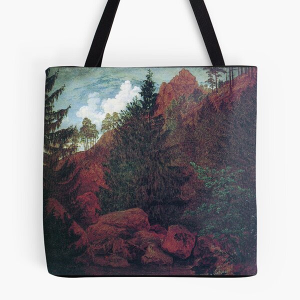 Item preview, Rocks in the Harz Mountains (Caspar David Friedrich) designed and sold by ArtHistorical.