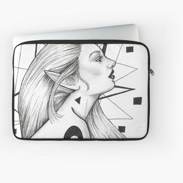 Tattooed Elf Laptop Sleeve