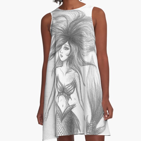 Mermaid #1 A-Line Dress