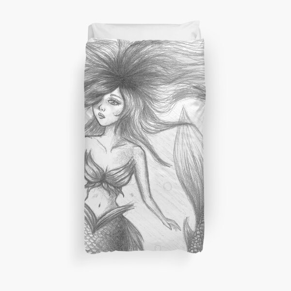 Mermaid #1 Duvet Cover