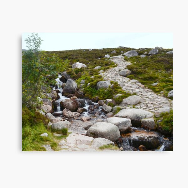 Item preview, Cairngorm Path Through Mountains designed and sold by Splash-of-Ink.