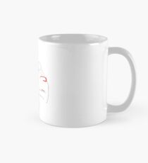 Tesla model 3 rear outline Mug