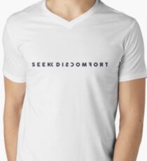 LIMITED EDITION Seek Discomfort Men's V-Neck T-Shirt