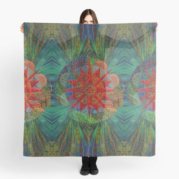 Grass Tree (repeat pattern) Scarf