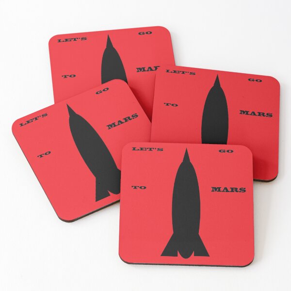 Item preview, Let's go to Mars! Mars Rocket! designed and sold by Ovahill.