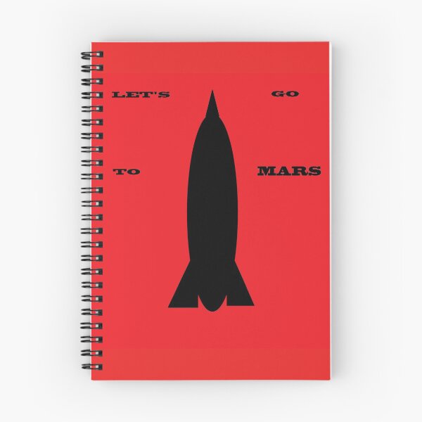 Item preview, Let's go to Mars! Mars Rocket! designed and sold by Ovahill.