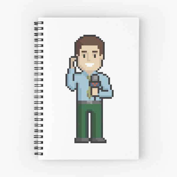 Item preview, Correspondent pixel art on white background. designed and sold by KatyaVitchenko.