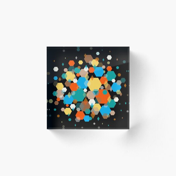 Octagonal Acrylic Block
