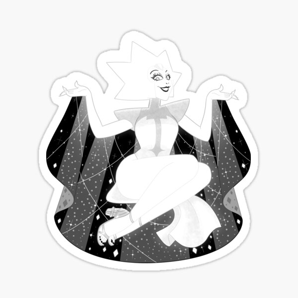 ♥ White Diamond ♥ Sticker