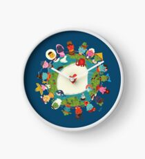 Weltfrieden und Liebe Uhr
