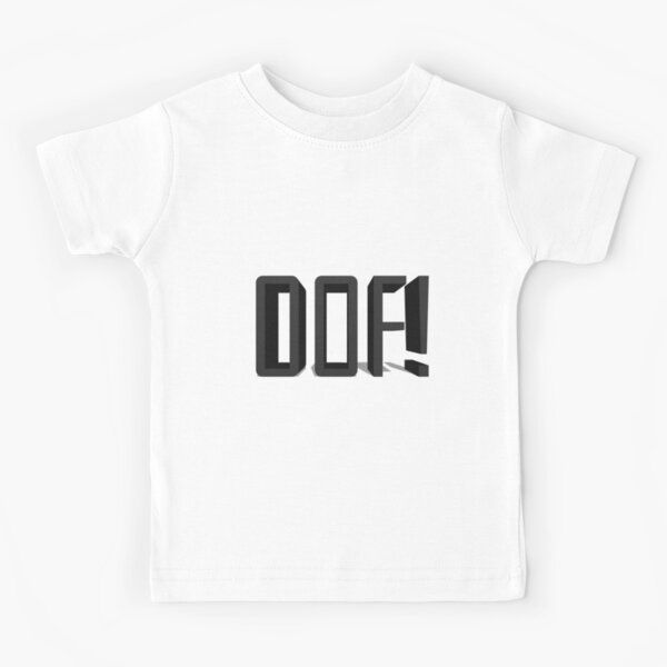 Roblox Death Sound Kids T Shirts Redbubble - oof funny roblox death sound shirts dank swankitude