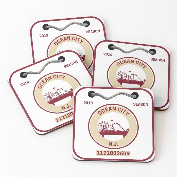 Item preview, Ocean City New Jersey Beach Badge designed and sold by fearcity.