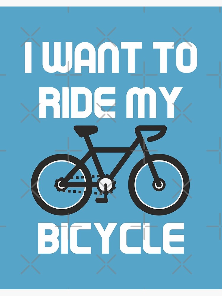 I want to ride cheap a bicycle