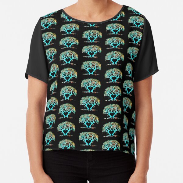 Tree of Colours Chiffon Top