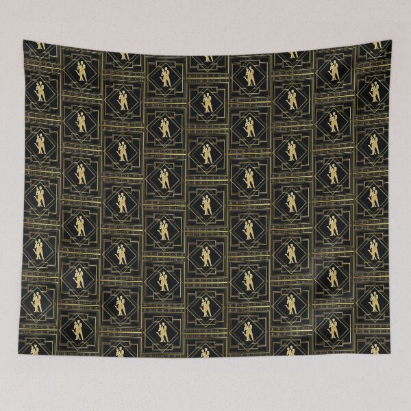 Item preview, Art Deco Gatsby Style Flapper Couple designed and sold by Annnalise.