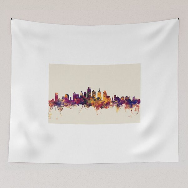 Item preview, Philadelphia Pennsylvania Skyline designed and sold by ArtPrints.