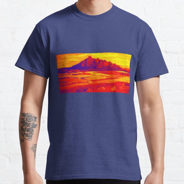 Mt Barney Red.. Classic T-Shirt