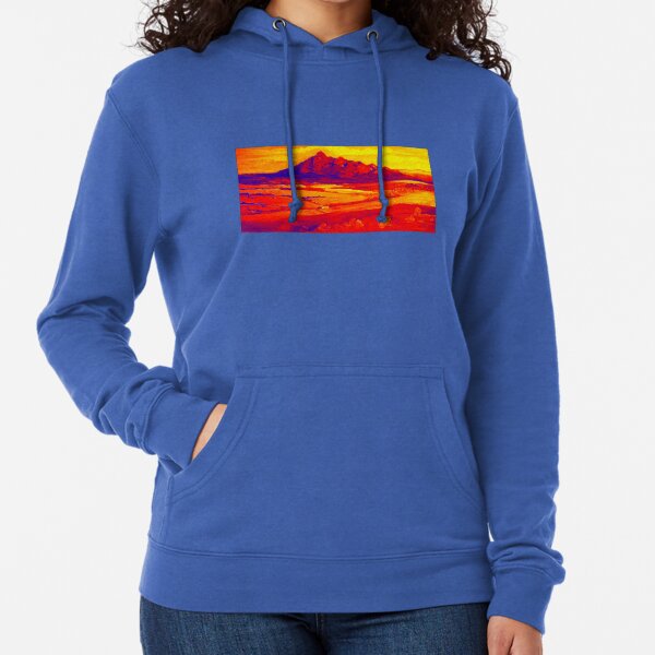 Mt Barney Red.. Lightweight Hoodie