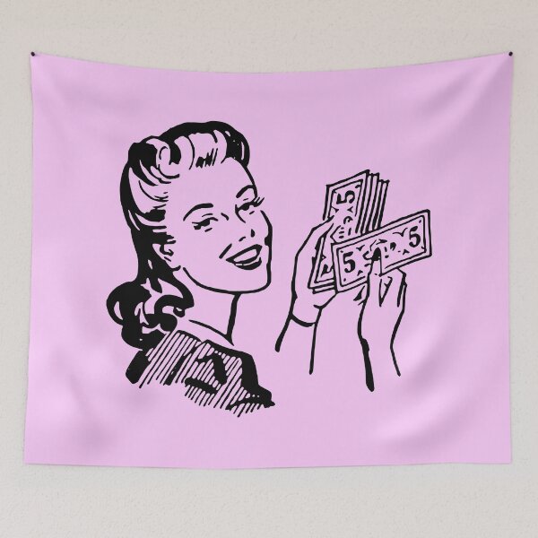 Item preview, WOMAN AND MONEY designed and sold by FrenchFactory.