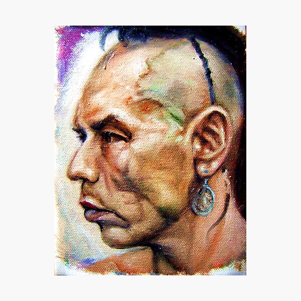 Wes Studi as Magua In The Last Of The Mohicans Photographic Print