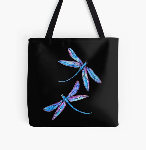 Dragonfly Delight All Over Print Tote Bag