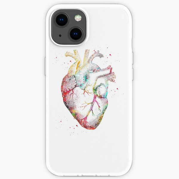 Human Heart iPhone Soft Case