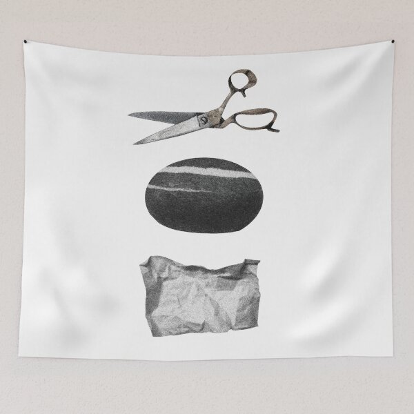Item preview, Scissors stone paper gestures for winning and riddling designed and sold by Quentin1984.