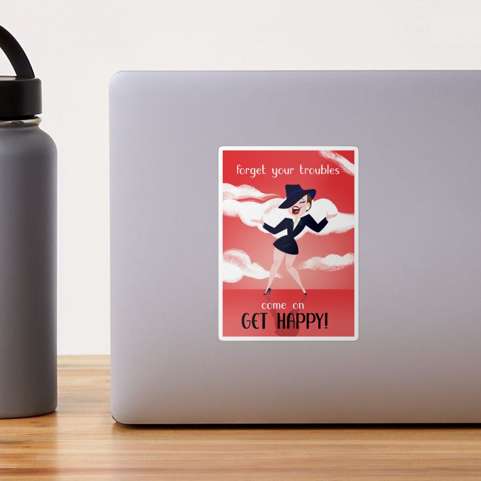Komm, hol dich glücklich! Sticker