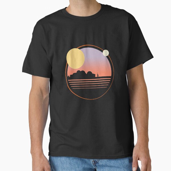 Vista previa del artículo con la obra «Tatooine lugares solitarios», diseñado y vendido por Quentin1984.