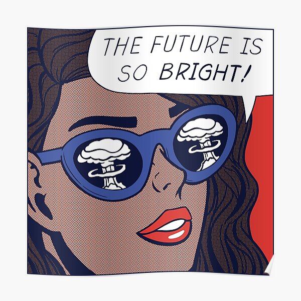 Pop Optimism Girl Poster