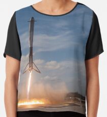 Spacex Falcon Heavy Side Booster Landung Chiffontop