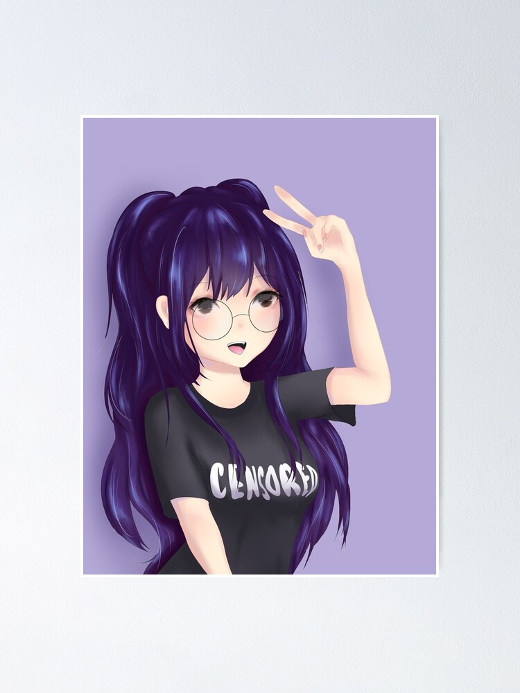 Purple Hair Girl ~