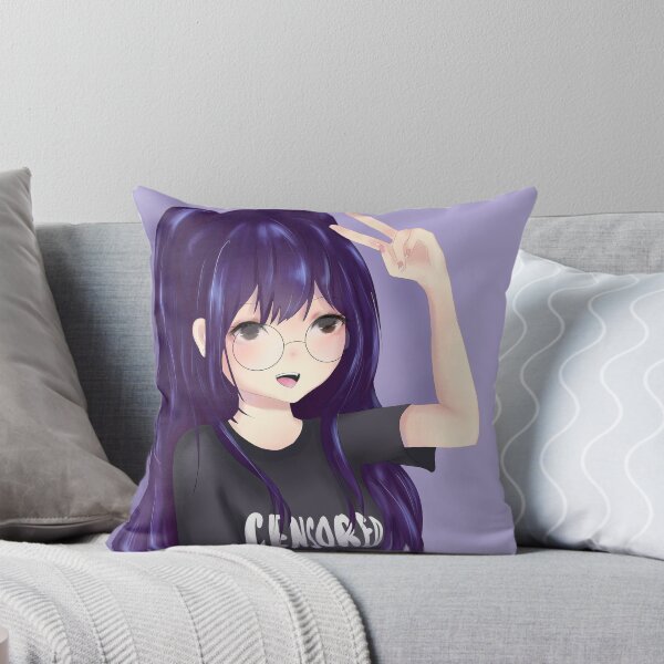 Item preview, Purple Hair Girl ~ designed and sold by iichigomochi.
