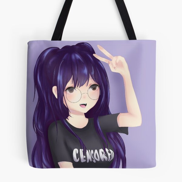Item preview, Purple Hair Girl ~ designed and sold by iichigomochi.