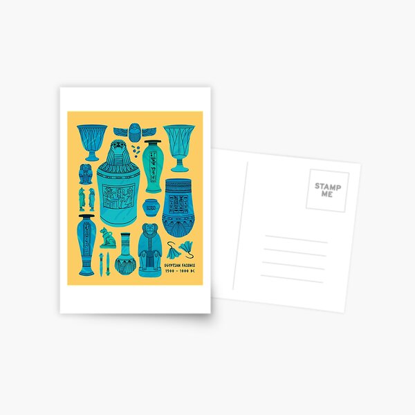 Vista previa del artículo con la obra «Loza egipcia», diseñado y vendido por flaroh.