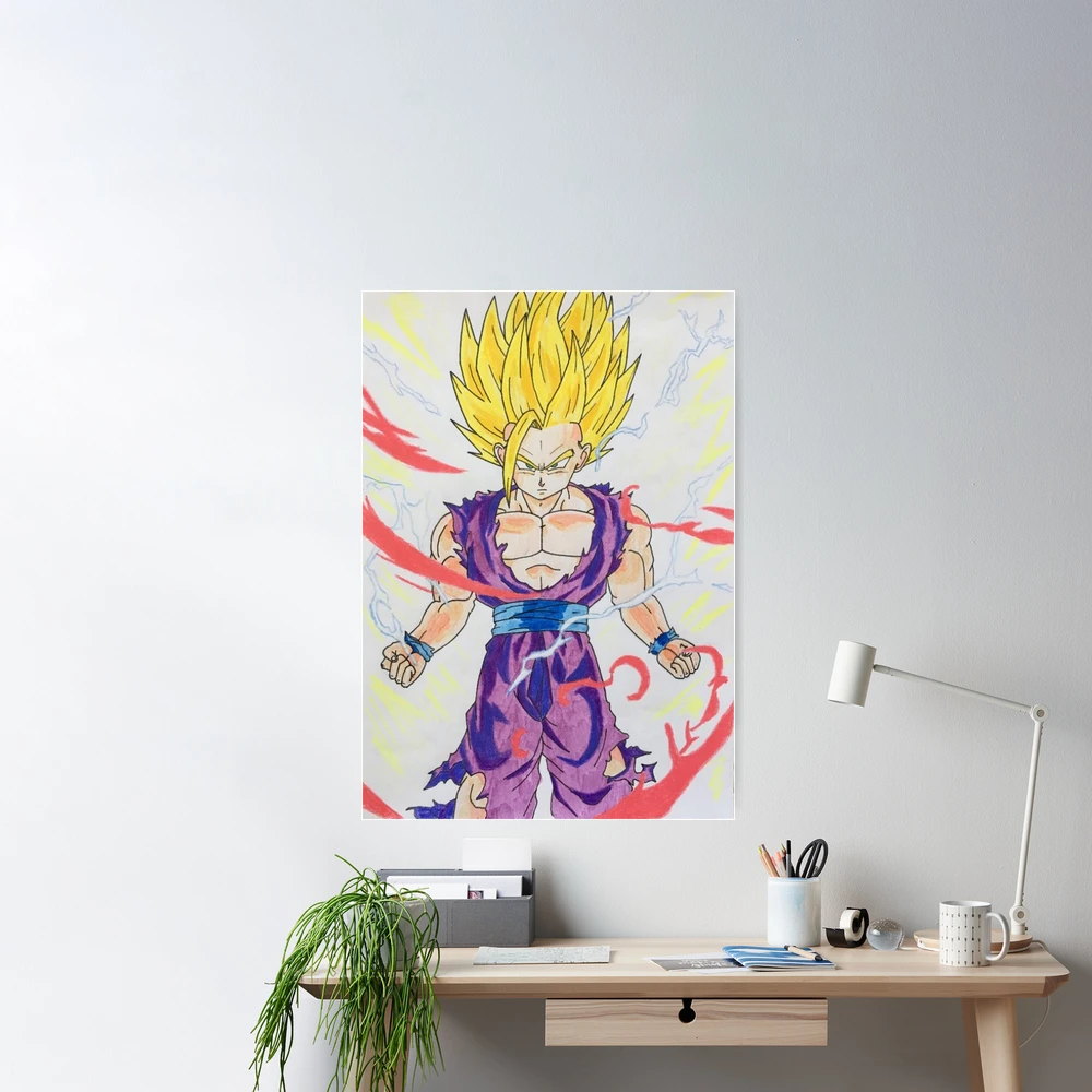 Goku SSJ2  Spiral Notebook for Sale by K90Art