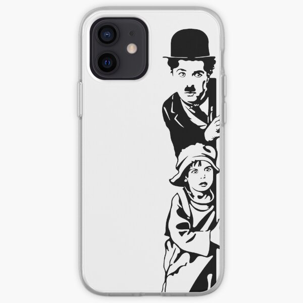Charlie Chaplin The Kid 1921, Poster Artwork Design Funda blanda para iPhone