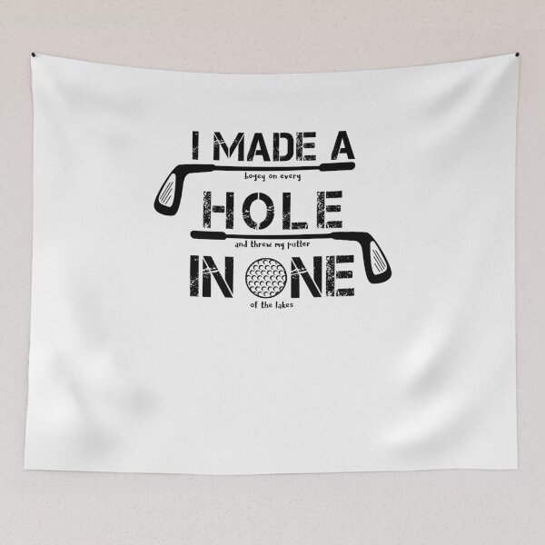 Item preview, I Made A Hole In One Golf Golfer Golfing Gift Shirt designed and sold by Basti09.